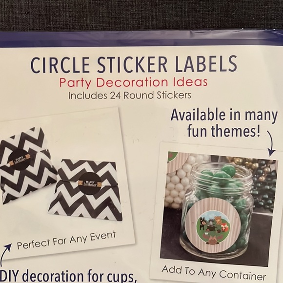 Baby shower stickers that say little pumpkin on them 24 count - Picture 5 of 10